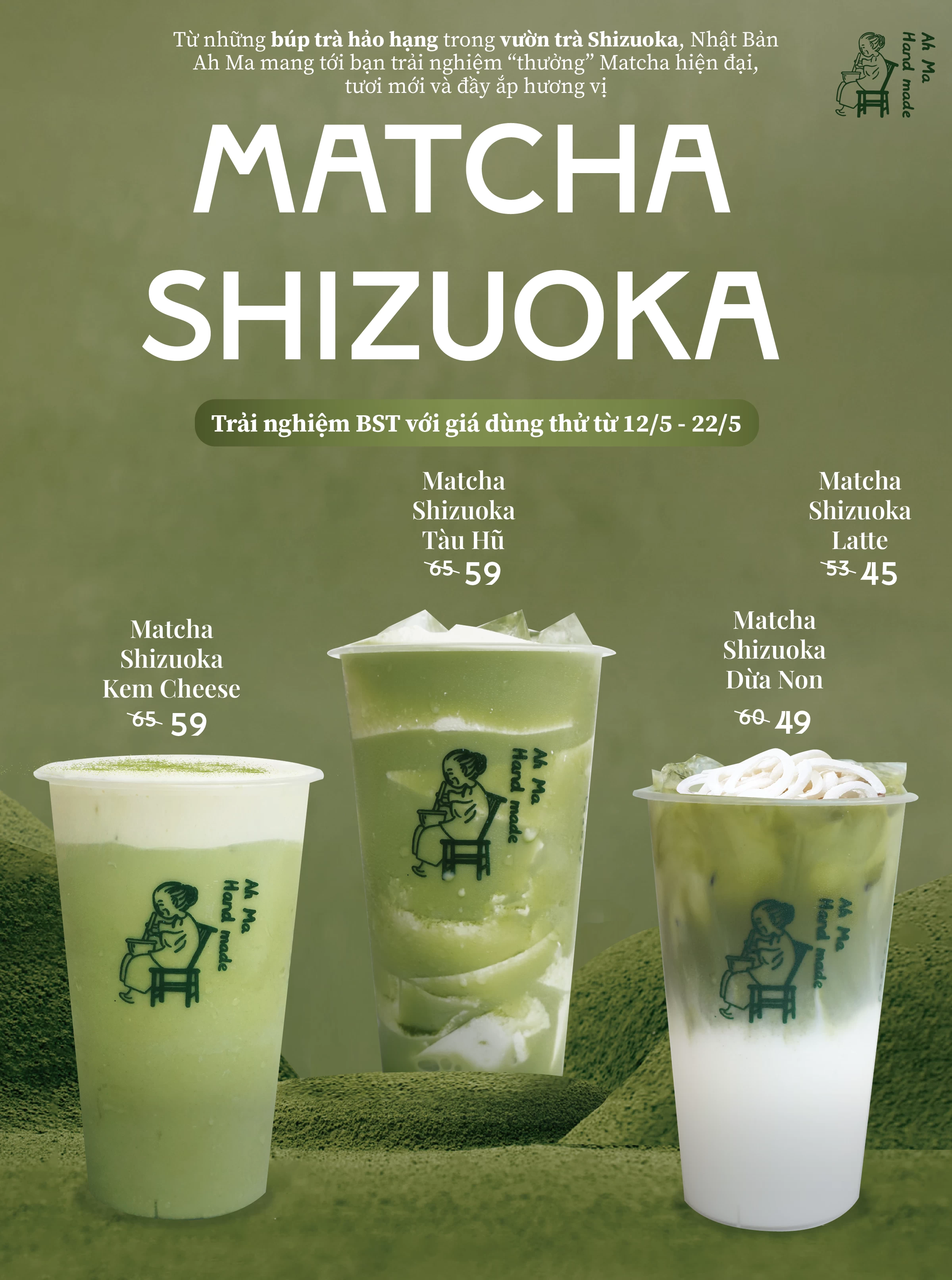 RA MẮT BST MATCHA SHIZUOKA